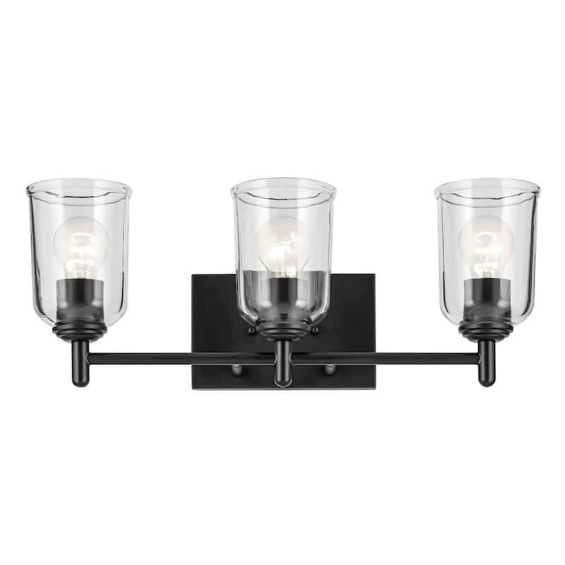 Kichler Lighting Shailene Bathroom Vanity Light with Clear Glass