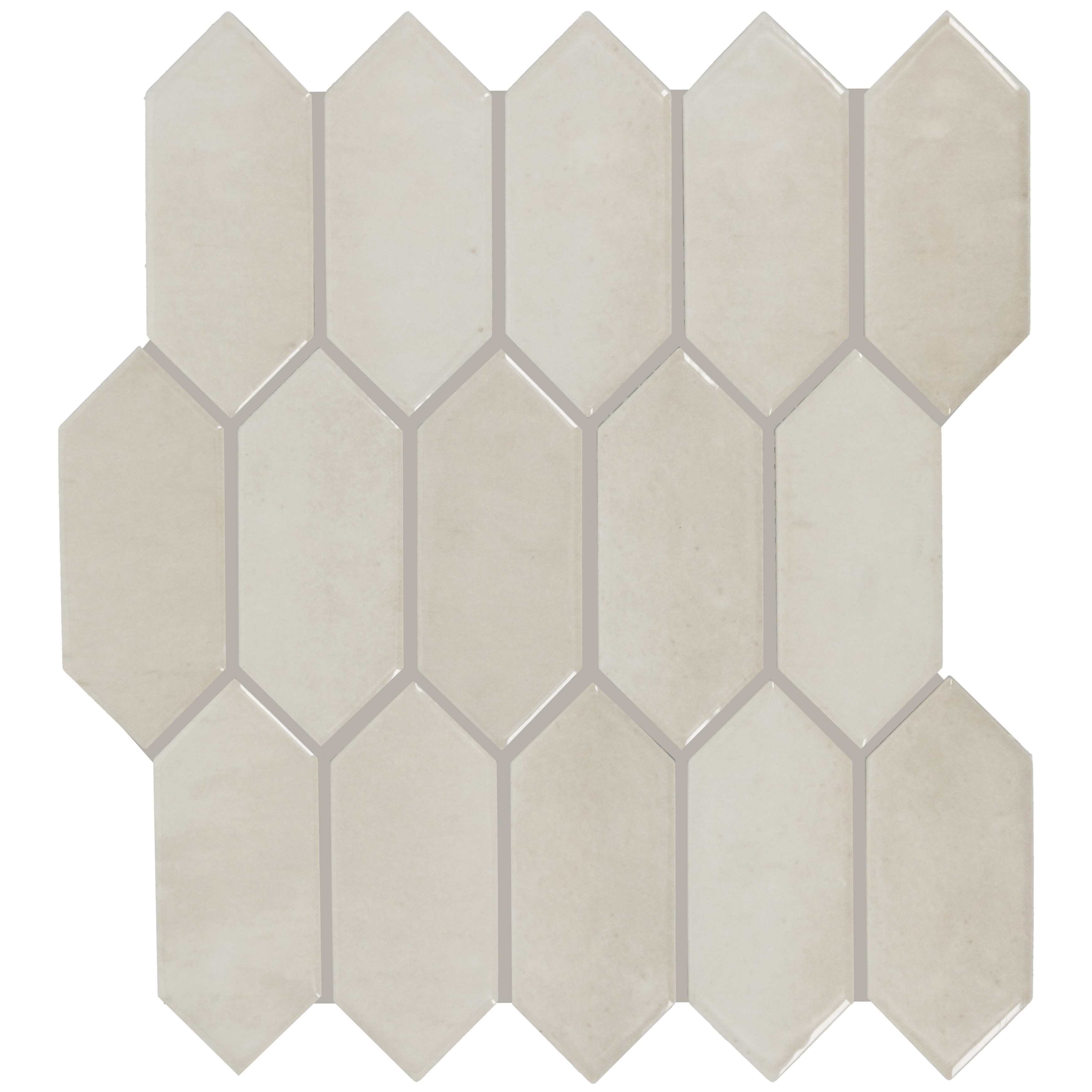 Daltile Miramo 2" x 5" Ceramic Picket Wall Mosaic (12 PC Per Carton) (8.76 SQFT Per Carton)