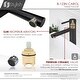 preview thumbnail 6 of 34, STYLISH Single Handle Bathroom Vessel Sink Faucet, Stainless Steel - Faucet Height: 11 5/8" Spout Height: 9 1/8"