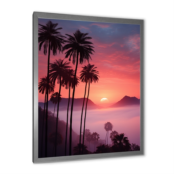 Society6 ケース Hawaii Sunset Palm Tree Sea Hawaiian Sunset Beach Palm Trees Rainbow Colors Fabric Quilt