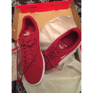 puma smash v2 red
