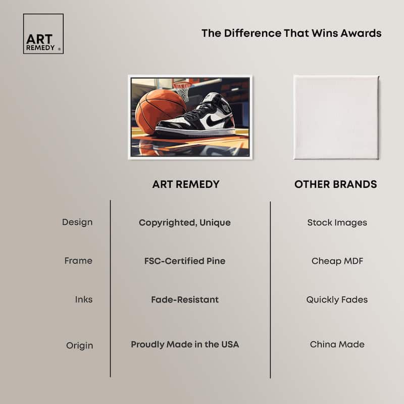 At the Court Canvas by Art Remedy