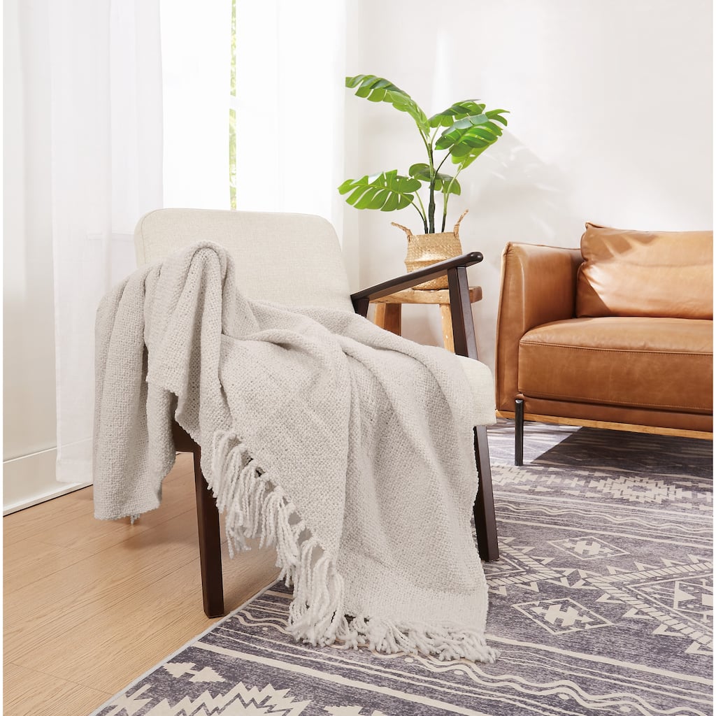 Brooklyn Loom Chunky Boucle 50x70 Throw