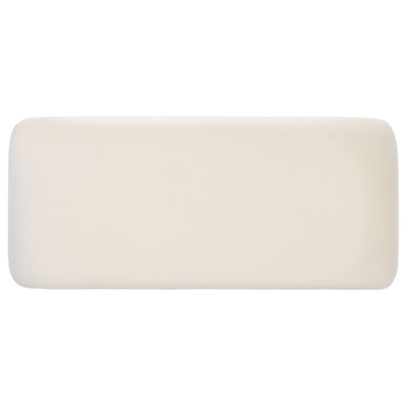 SAFAVIEH Margarett Modern Minimalist Glam Bench - 45" W x 18" D x 19" H - 45"W x 18"D x 19"H