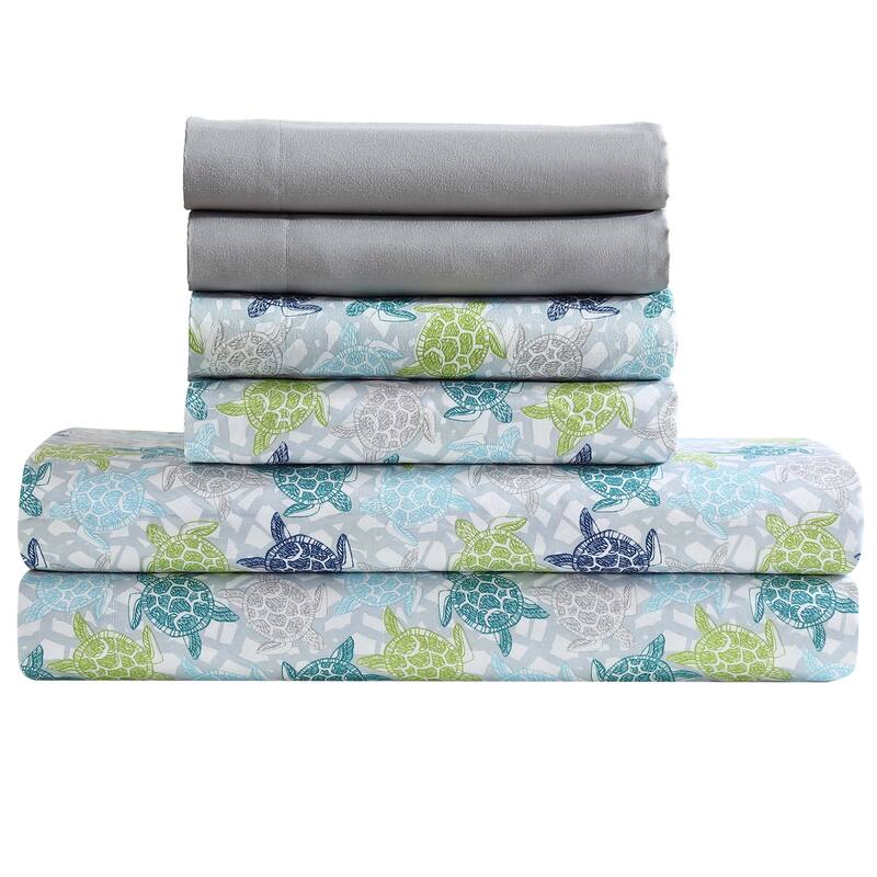 Cooling 6PC Sheet Set - King - Fanta Sea