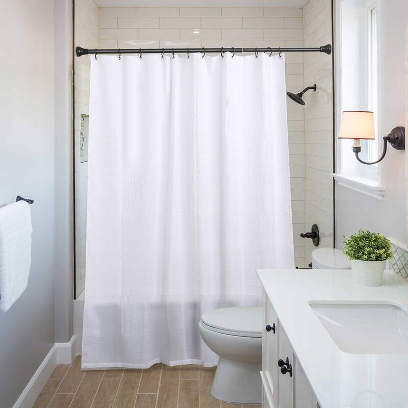 Utopia Alley Shower Eternity Curtain Rings, Rustproof Zinc Shower Rings, set of 12