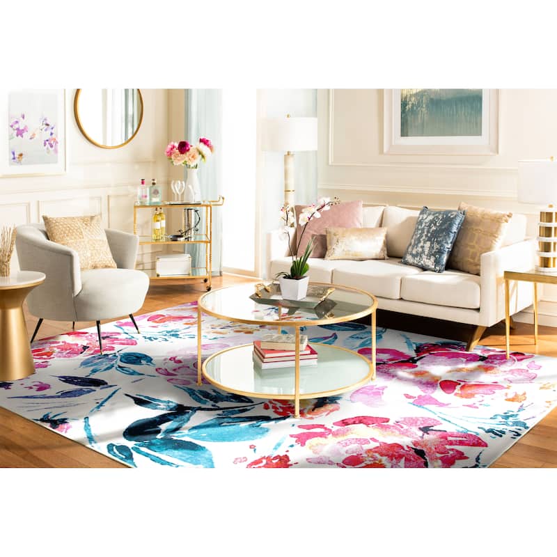 SAFAVIEH Lillian Maralyn Abstract Floral Rug