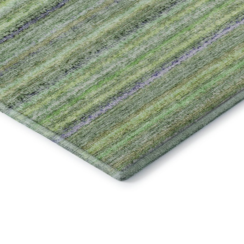 Premium Washable Super Soft Stripe Mayfield Rug
