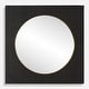 preview thumbnail 1 of 4, Uttermost 09984 Ember 42" Diameter Circular Framed Bathroom Mirror Black