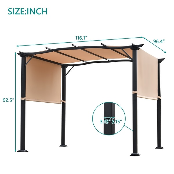 10 x top 8 gazebo canopy