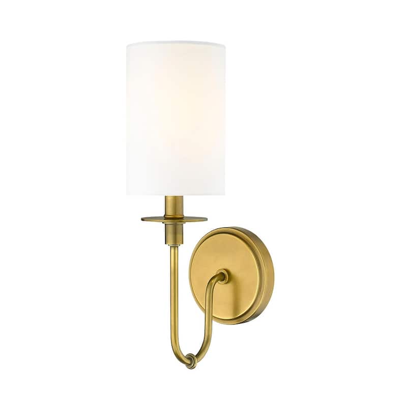 Z-Lite 809-1S-WH Ella 16" Tall Wall Sconce