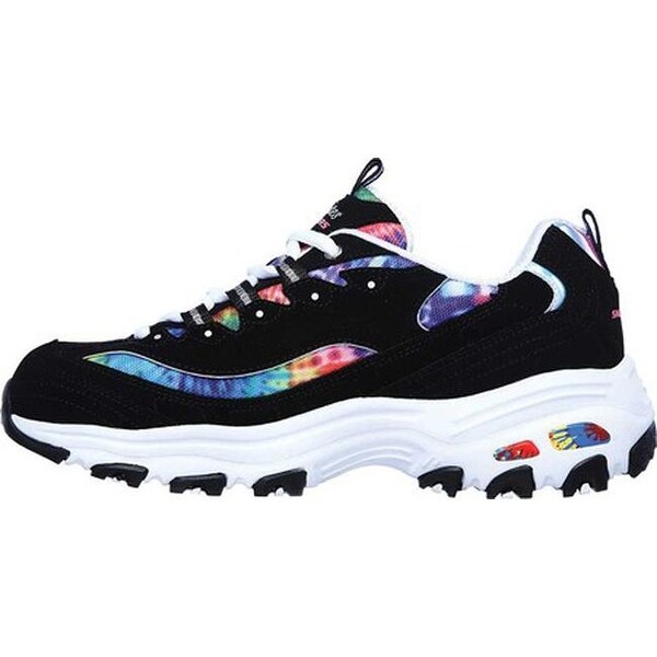 skechers summer fiesta black