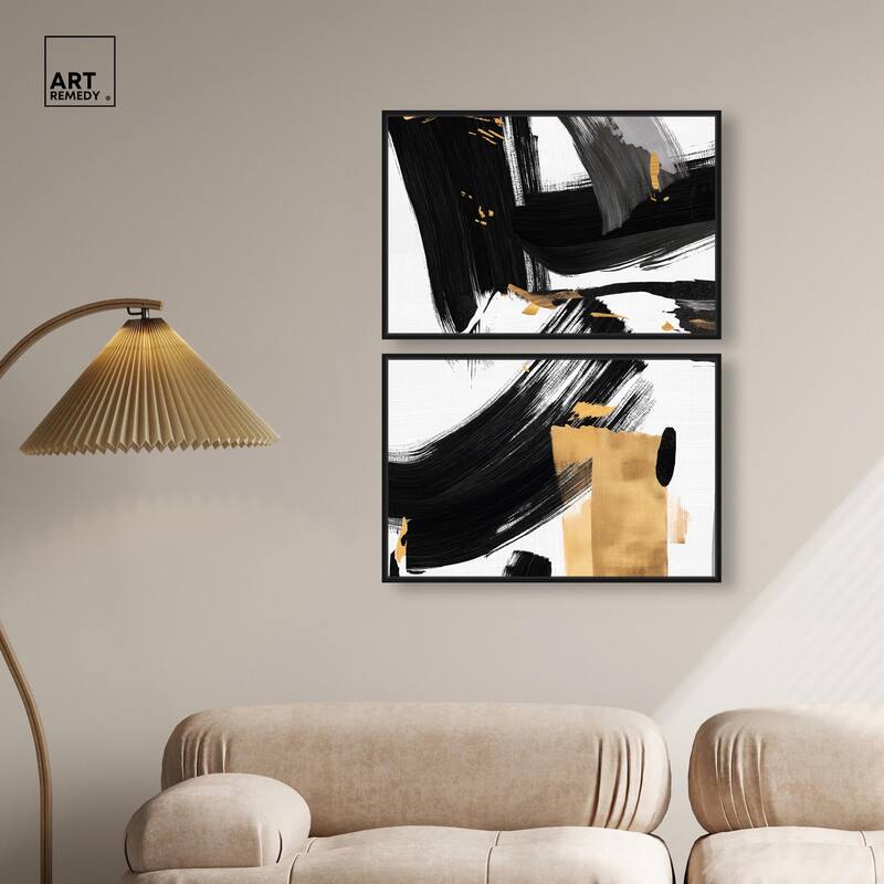 Refined Simplicity Canvas Set of 2 by Art Remedy