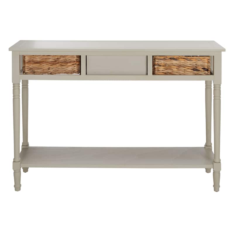SAFAVIEH Christa Vintage Grey Console Storage Table - 45"W x 13"D x 32"H