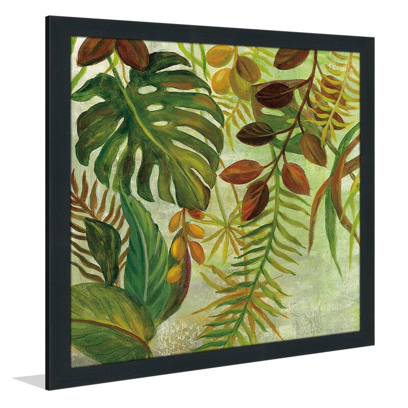 "Tropical Greenery I" by Silvia Vassileva Print on Acrylic