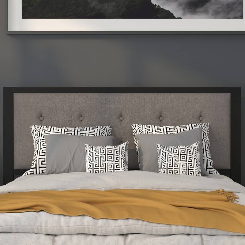 Metal Tufted Upholstered Headboard - Modern Headboard