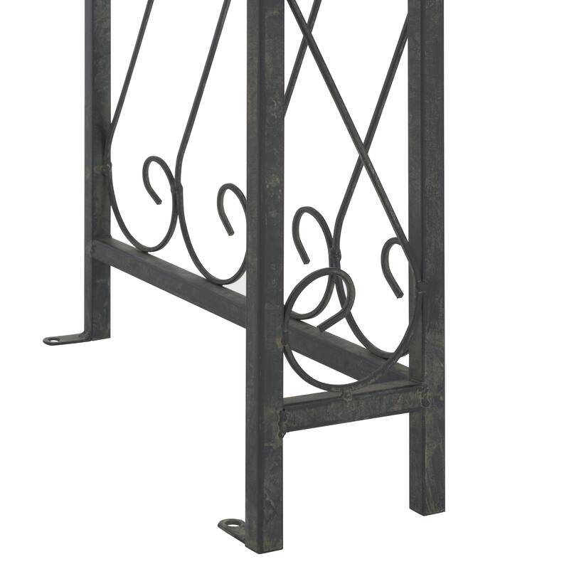 SAFAVIEH Outdoor Isabela Victorian Scroll Iron Arch