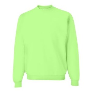 neon green crew neck