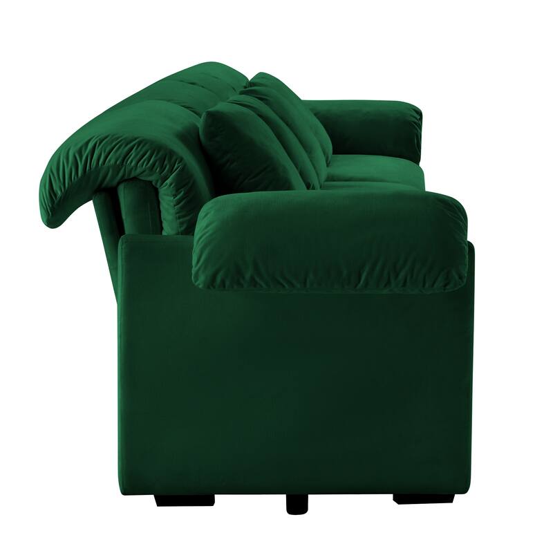 Large Deep Seat Modular Sofa with Storage Seats