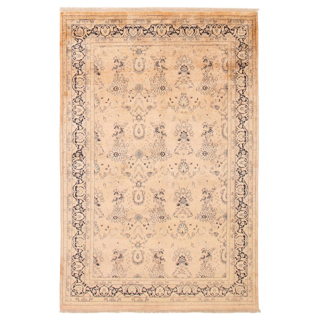 ECARPETGALLERY Hand-knotted Pako Persian 18 Of 20 Coral Wool Rug - 6'1 x 8'10