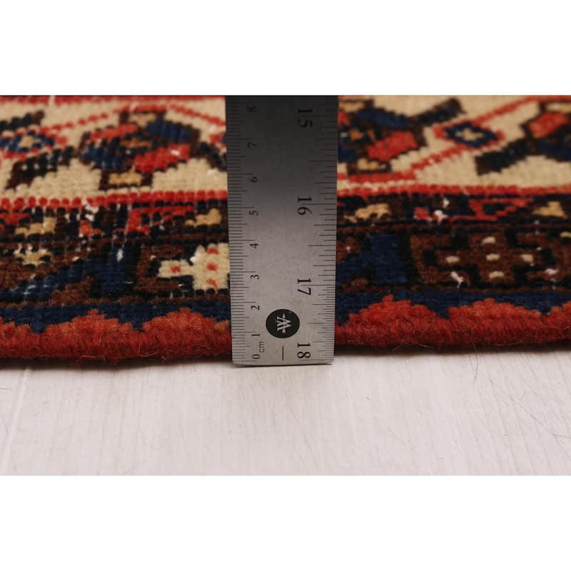 ECARPETGALLERY Hand-knotted Antalya Vintage Dark Copper Wool Rug - 7'5 x 11'1