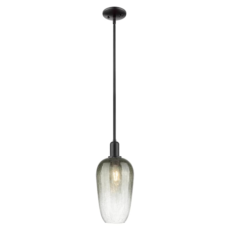 Innovations Lighting Downtown Urban - Brookhaven Flute - 1 Light 7" Stem Hung Mini Pendant