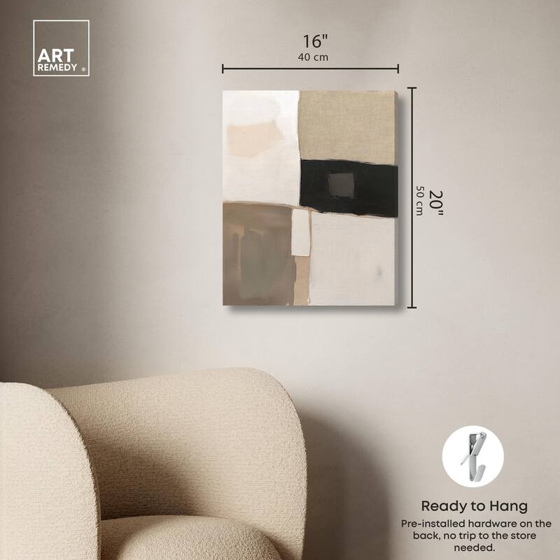 Beauty of Flaws Canvas by Art Remedy, Gallery Wrapped