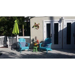 Laguna Outdoor Patio Poly Adirondack Chair (Set of 2)