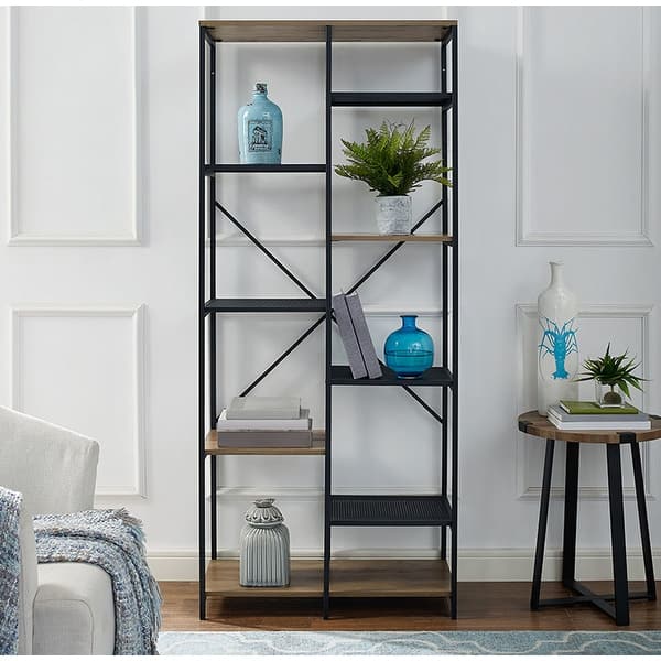 Shop Office Accents 68 Asymmetrical Multi Level Mesh And Wood