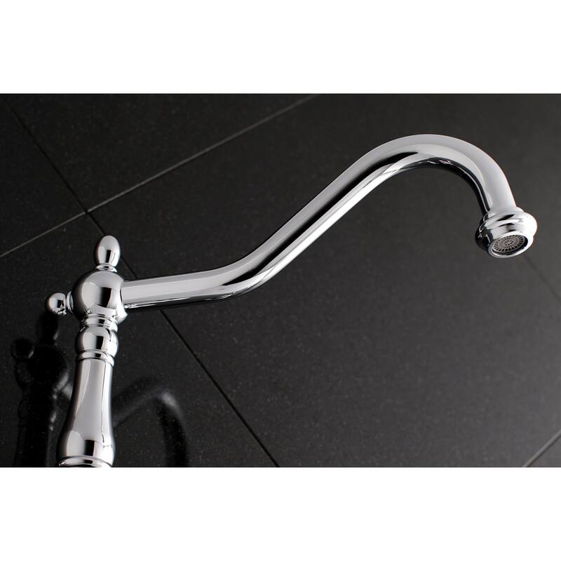 Heritage 3-Hole Wall Mount Roman Tub Faucet in Oil Rubbed Bronze