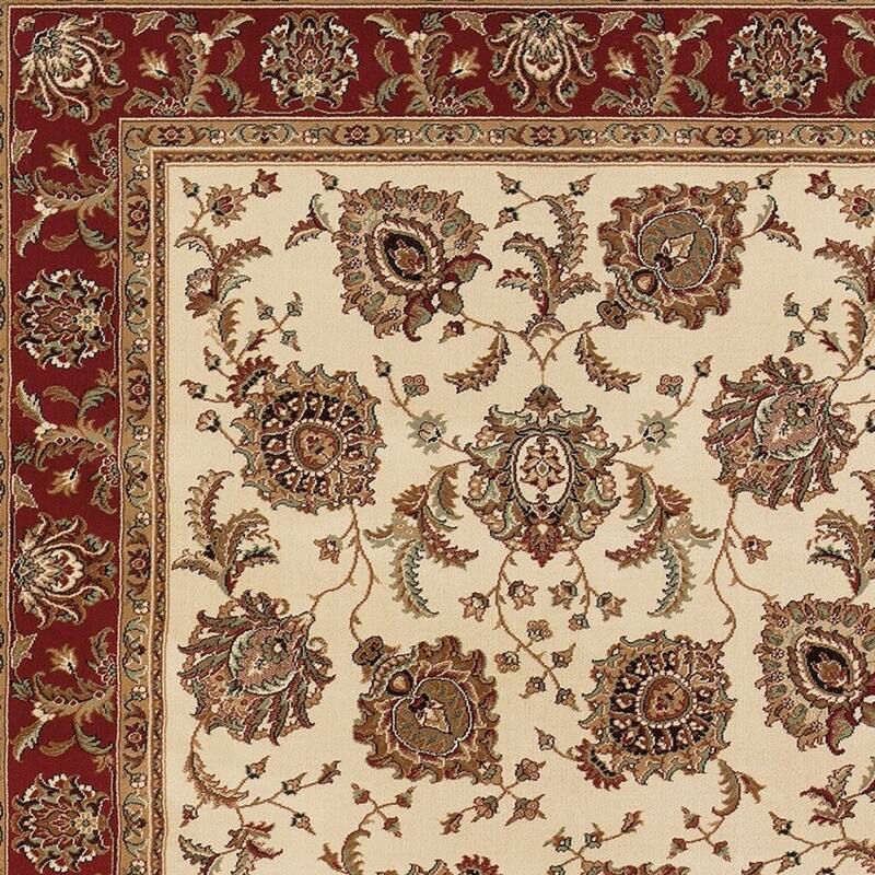 HomeRoots Oriental Traditional Rectangle Area Rug