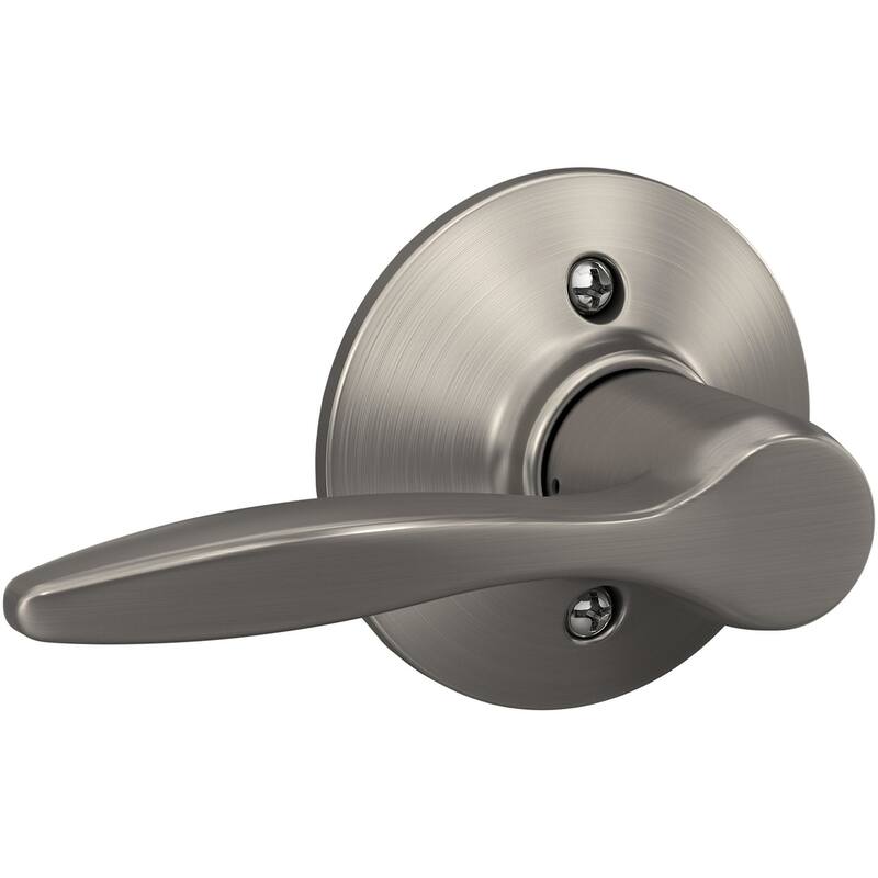 Schlage F170-DEL-LH Delfayo Left Handed Non-Turning One-Sided Dummy - Satin Nickel