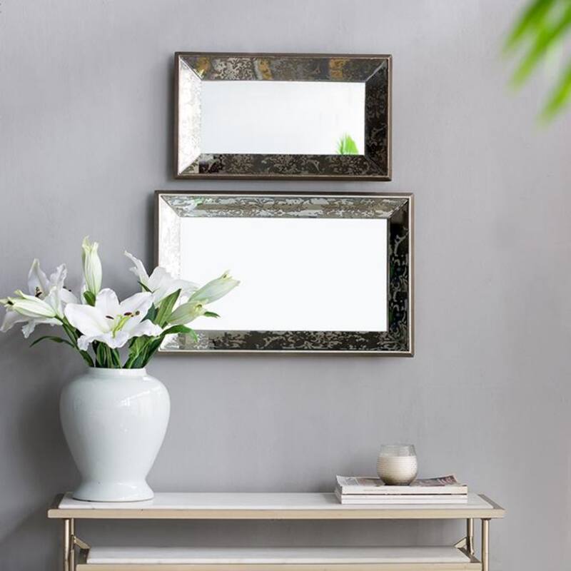 Rectangular Dining Room Wall Mirror - 23.8"x15.6"