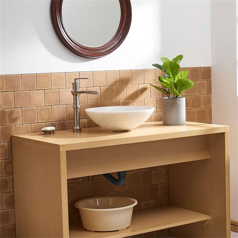 Waterfall Single Handle Bathroom Vessel Faucet With Drain Assembly Single Hole Vessel Sink Faucets Modern Basin Vanity High Tap