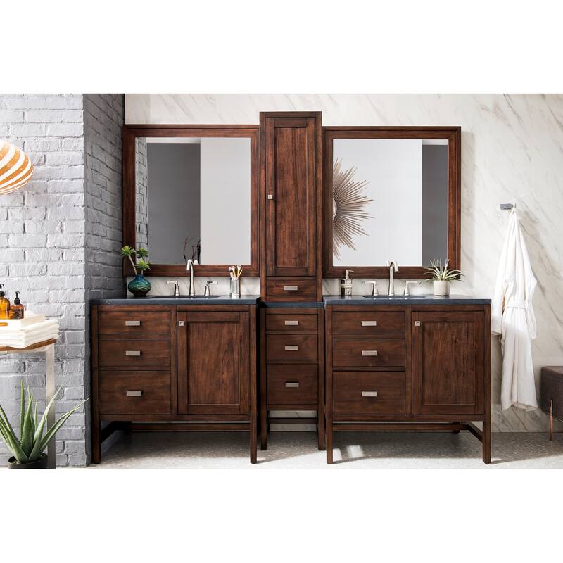 Addison Rectangular Mirror, Mid Century Acacia