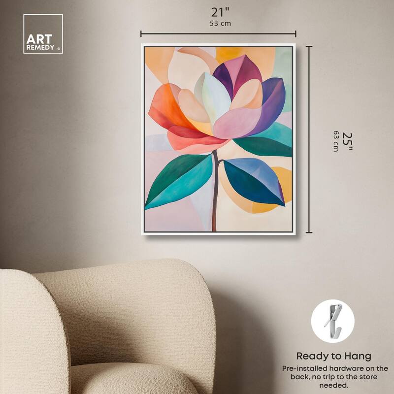Magnolia in Color I Canvas by Art Remedy