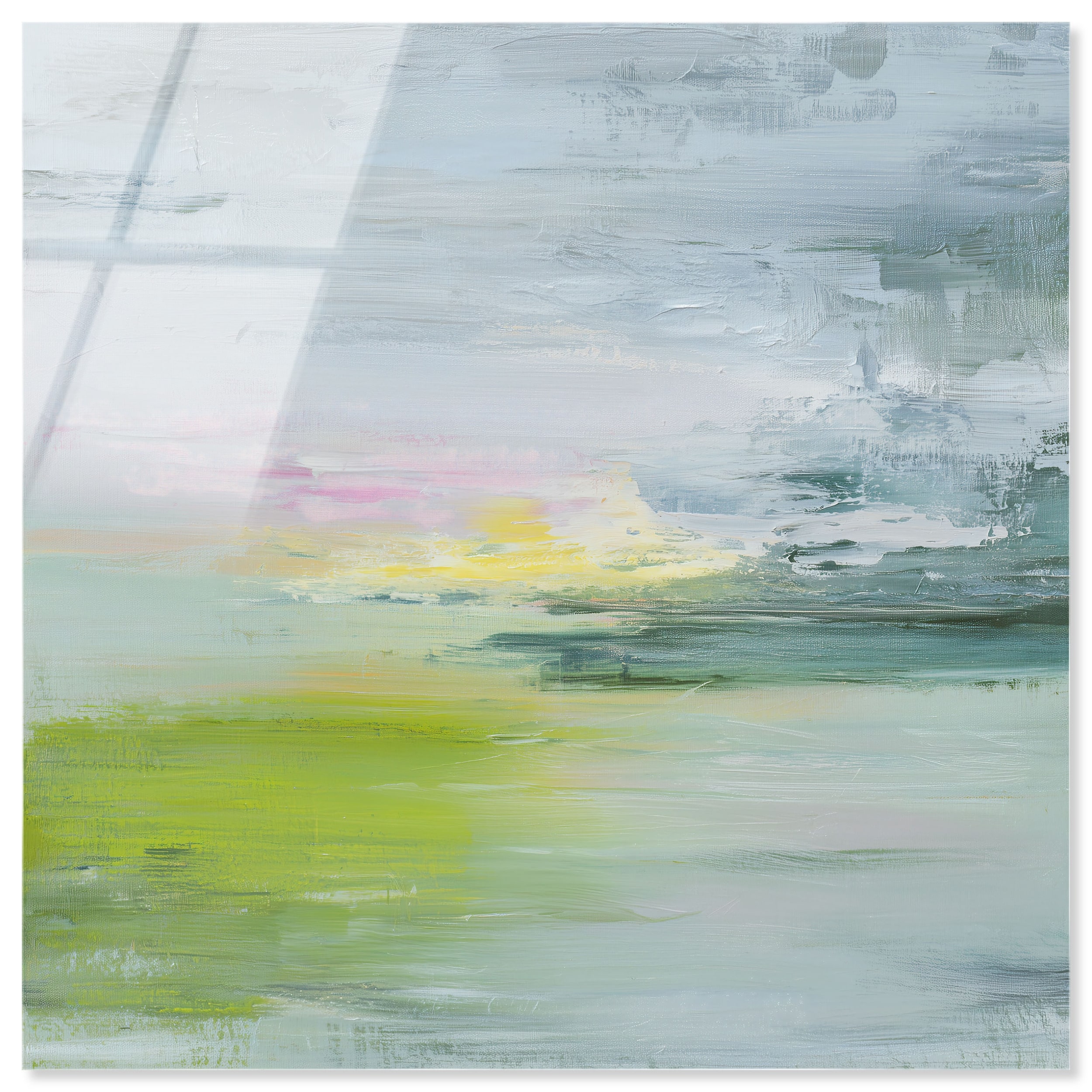 Pale Dawn I Blue Wall Decor Acrylic Print by Art Remedy