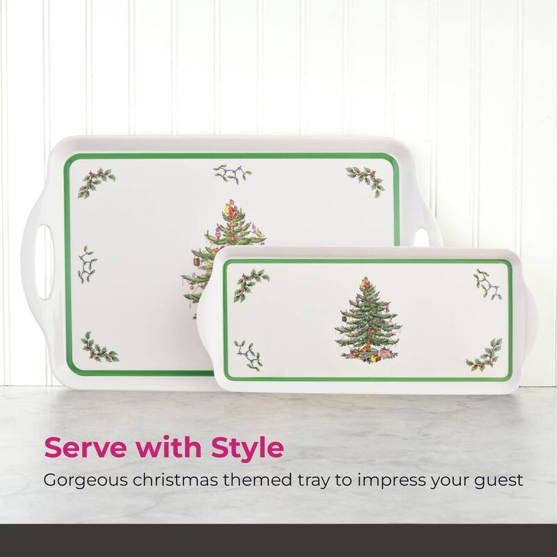 Pimpernel Christmas Trays Set