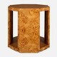 preview thumbnail 1 of 4, Uttermost Indus Burl Side Table
