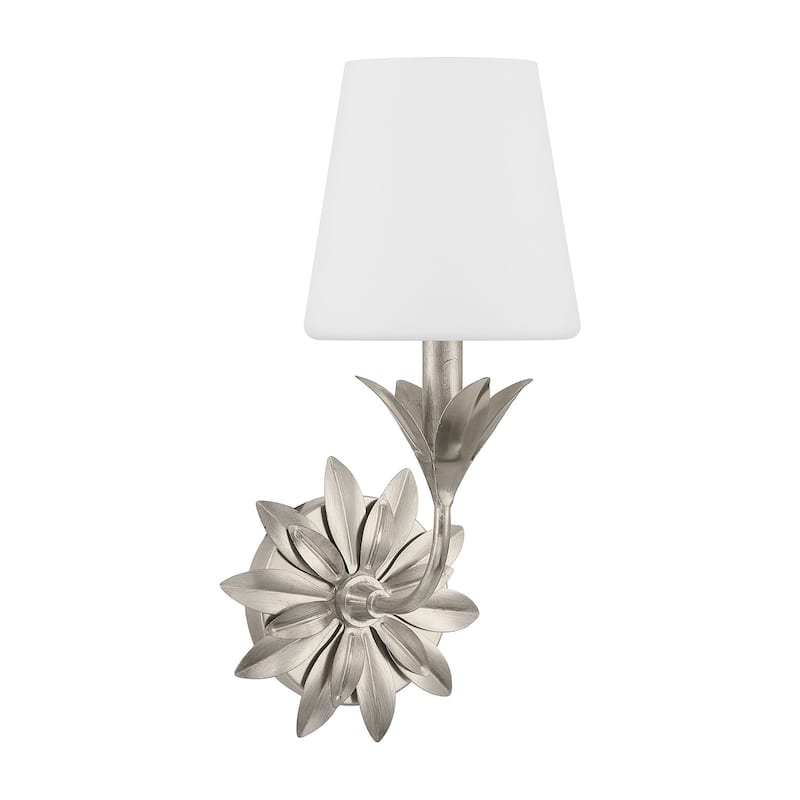 Crystorama Lighting Group 571-OP Broche 15" Tall Wall Sconce