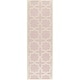 preview thumbnail 40 of 183, SAFAVIEH Handmade Cambridge Trudie Geometric Wool Rug 2'6" x 6' Runner - Light Pink/Ivory - Runner