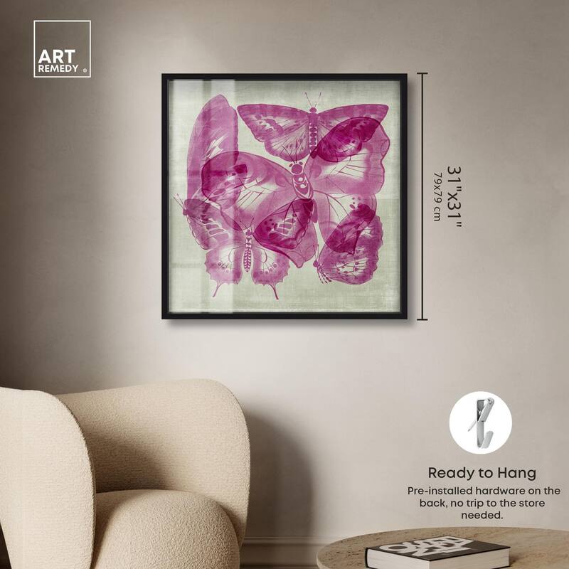 Fluttering Wings Shadowbox by Art Remedy