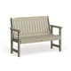 preview thumbnail 1 of 40, Lehigh 4-foot Eco-friendly Synthetic Wood Garden Bench Whitewash