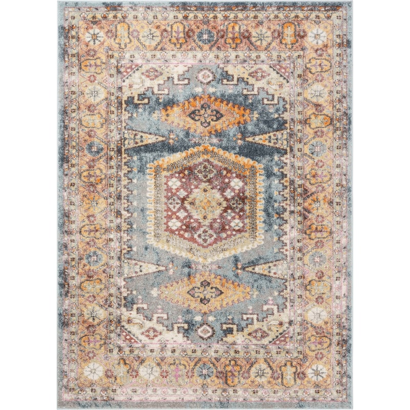 Well Woven Rodeo Roswell Bohemian Eclectic Area Rug