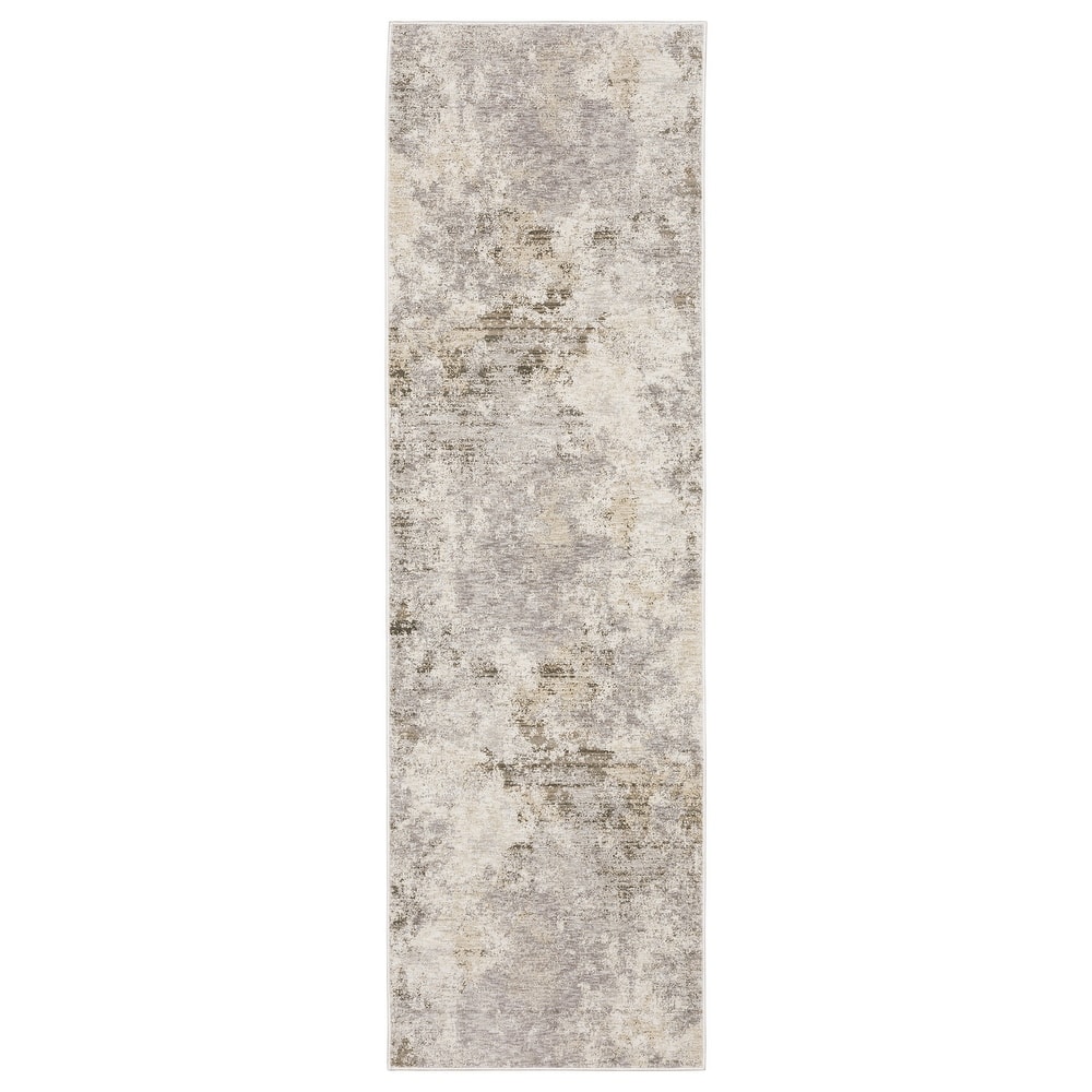Style Haven Nelson Muted Abstract Ivory/ Beige Indoor Area Rug