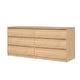 preview thumbnail 9 of 98, Porch & Den McKellingon 6-drawer Double Dresser