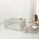 preview thumbnail 24 of 27, Baby Playpen & Baby Gate for Toddler and Babies, Foldable Wooden Large Shape Playpen with Locking Gate by Comfy Cubs