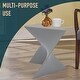 preview thumbnail 40 of 184, Randolph Indoor Side Table - Lightweight Triangular Design Accent End Table for Home Office Living Room and Bedroom, No Assembly