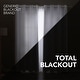 preview thumbnail 40 of 69, Deconovo Faux Linen Total Blackout Grommet Curtain (2 Panels)