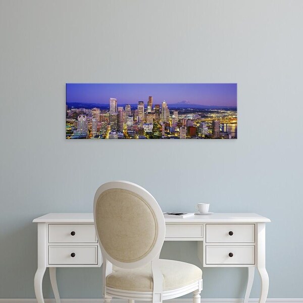 Easy Art Prints Panoramic Images S Seattle Washington State Usa Premium Canvas Art